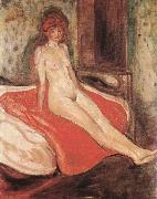 Edvard Munch Girl oil